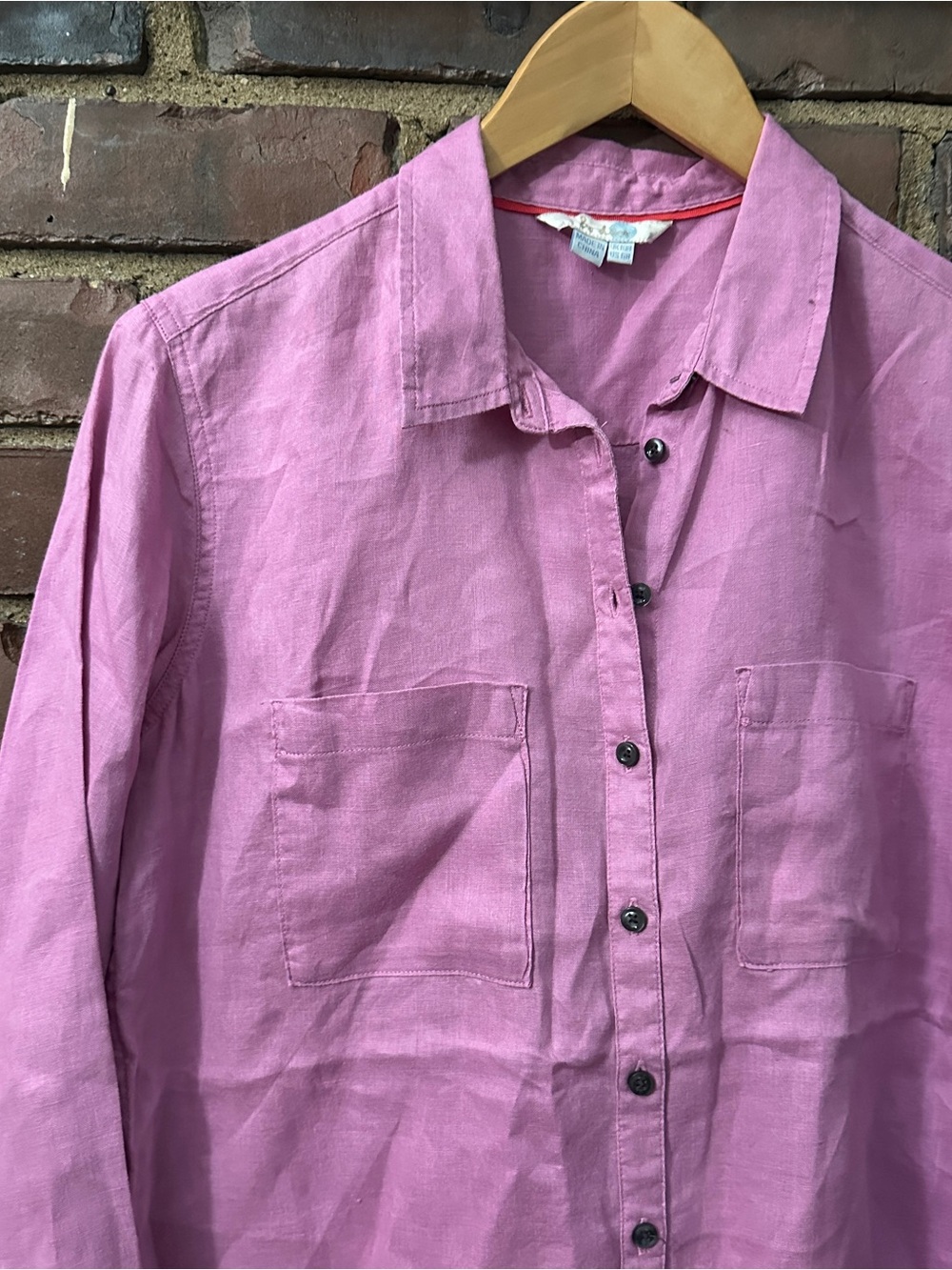 BODEN button up shirt size 6 / 40 chest / 27” long